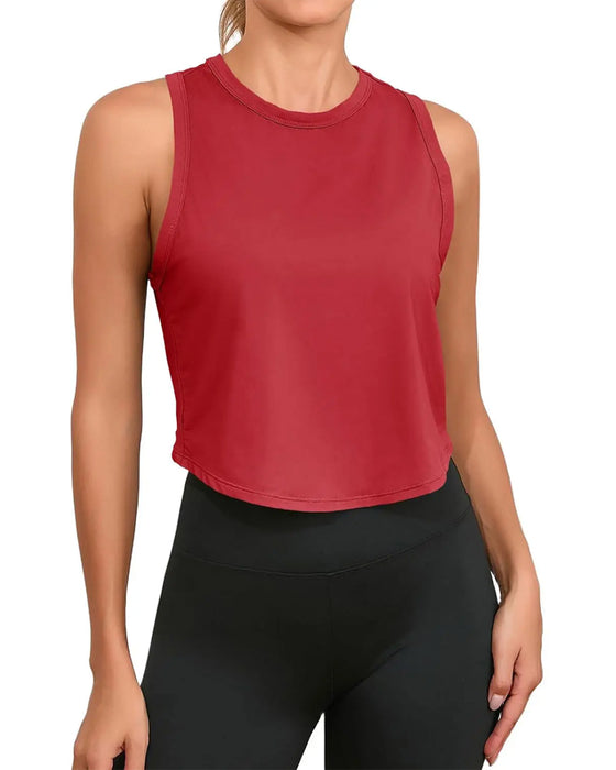 Tanktop Sportief Cropped