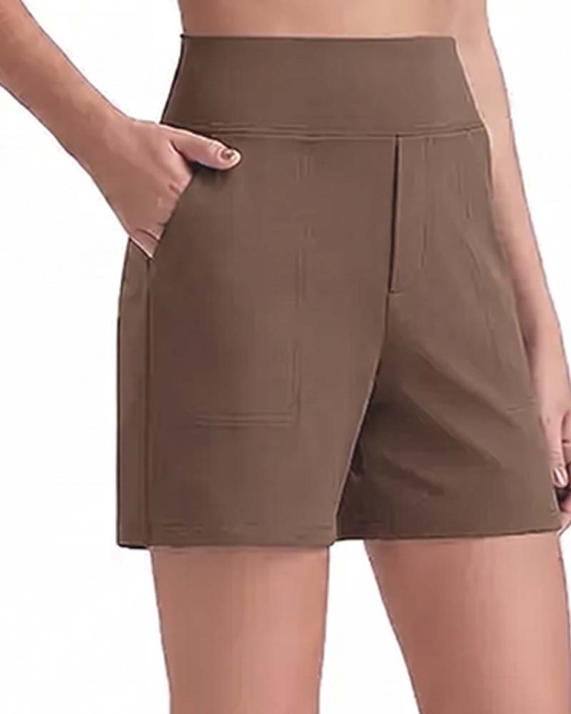 Shorts Hoge Taille Sportief Hardlopen