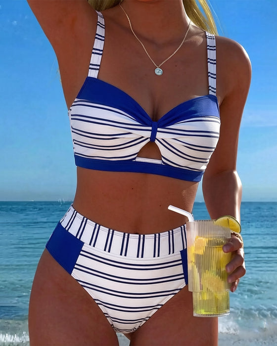 Bikini Gestreept Uitgesneden
