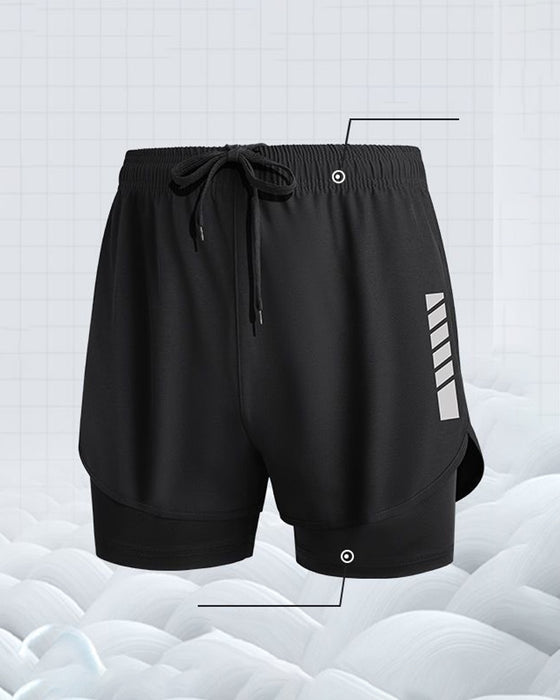 Heren Shorts Boxerstijl Dubbele Laag Bescheidenheid