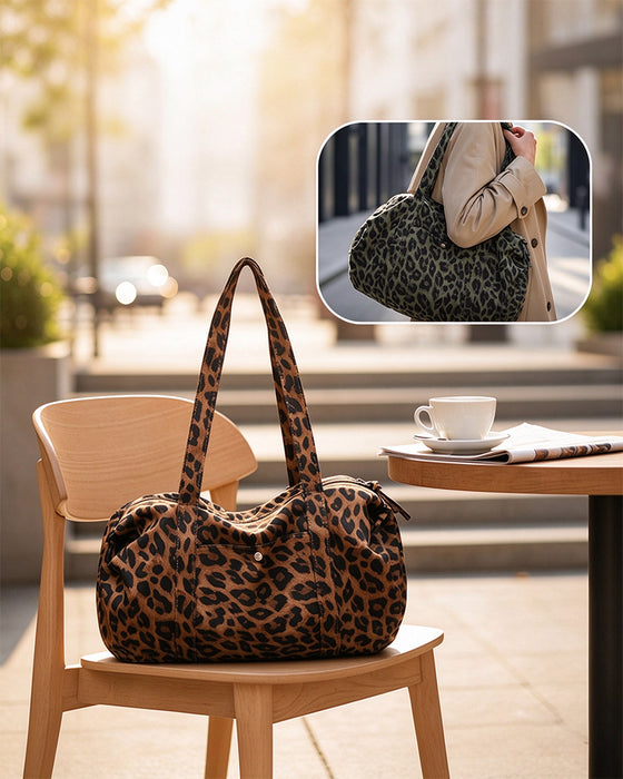 Tas Grote Capaciteit Luipaardprint Tote
