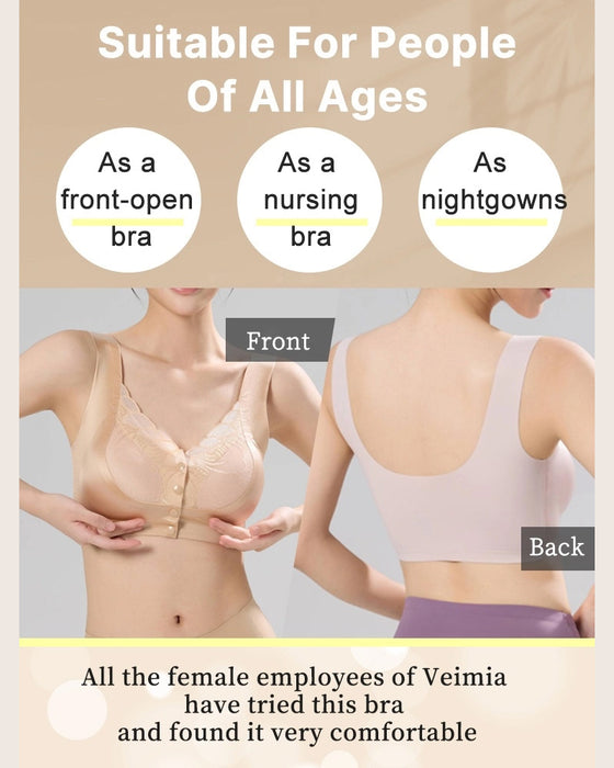 BH Voorkant Sluiting Satijn Kant