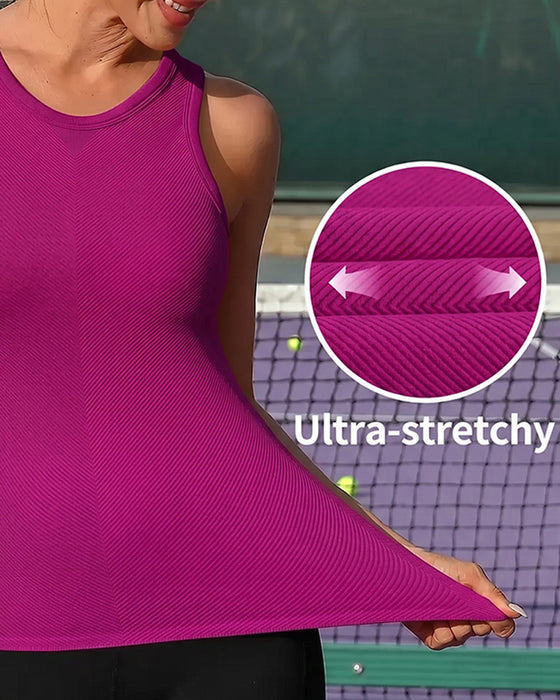 Sportieve Tanktop Met Ingebouwde Bh