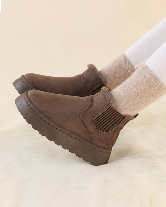 Dikke, effen sneeuwschoenen