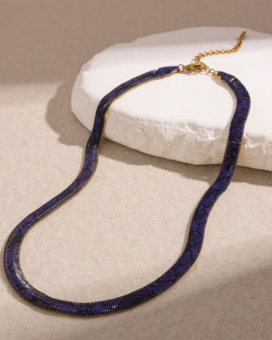 Slangen Statement Ketting – Een Symbool van Mystiek & Kracht