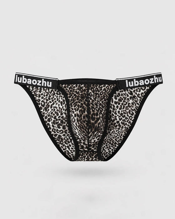 Heren-Tanga Luipaardprint