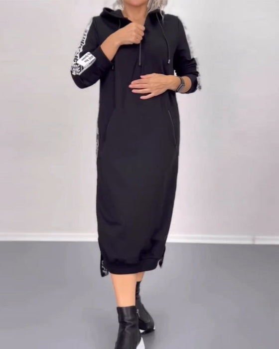 Casual jurkje met ritssluiting