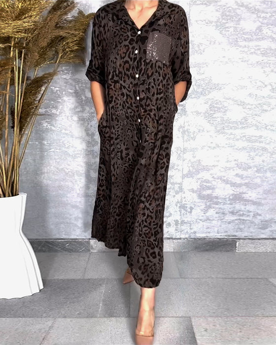 Jurk met Luipaardprint
