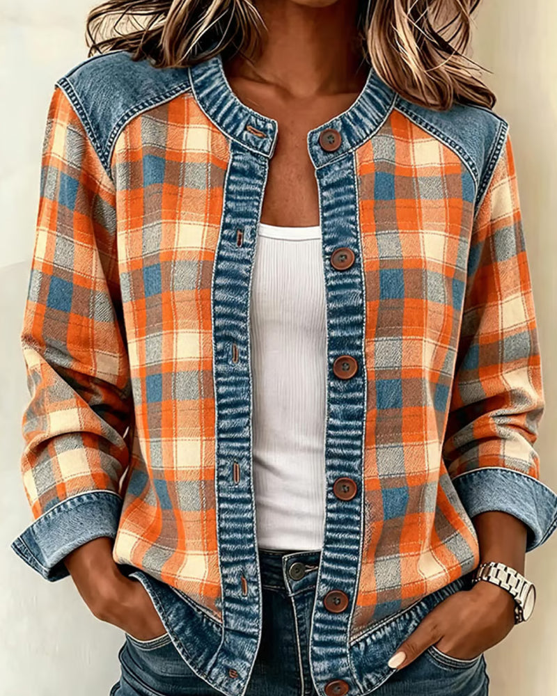 Jas Ruit Casual Knoop