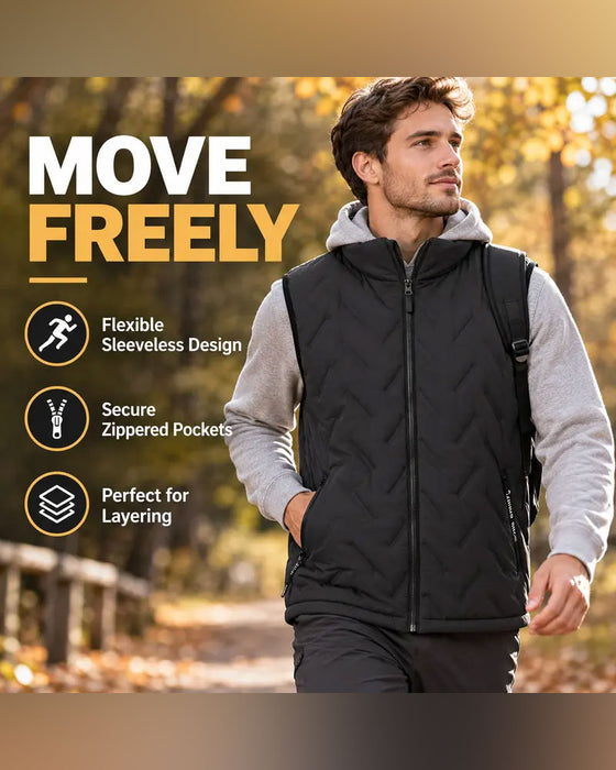 Vest Warm Casual Zak