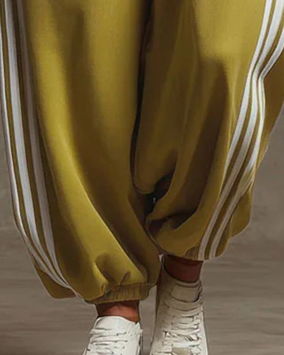 Jumpsuit Hip Hop Gestreept