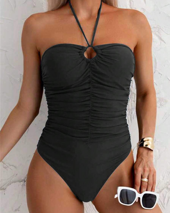 Bikini Effen Kleur Eendelig
