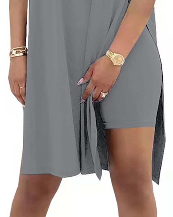 Set Effen Los Korte Mouw Broek