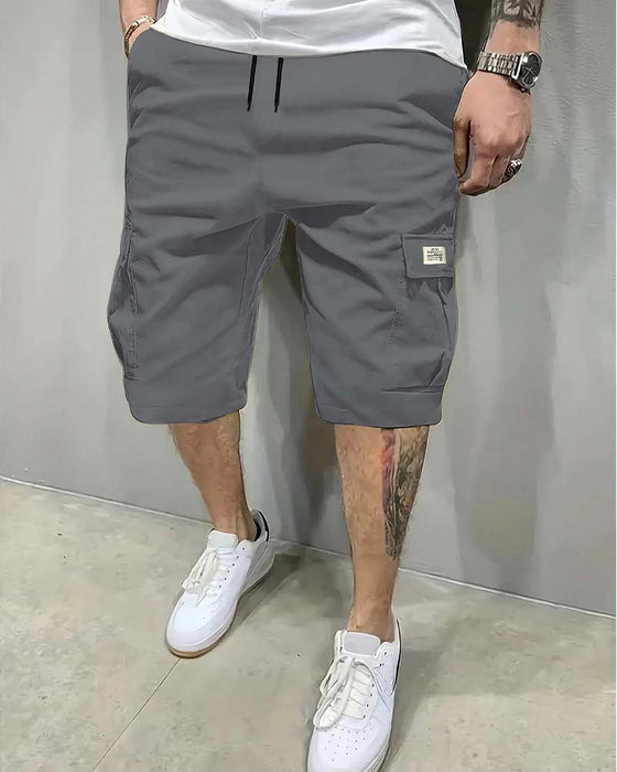 Heren Shorts Met Middenriem En Trekkoord
