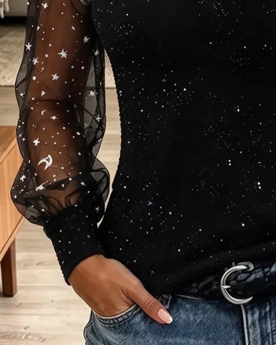 Top Gaas Pofmouw Patchwork