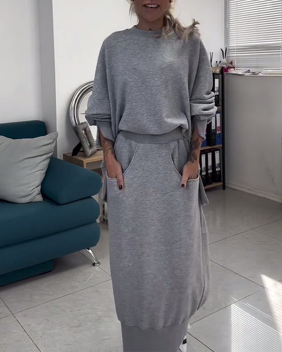 Trui & Rok Set Afgestemd