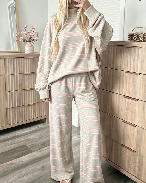 Set Gestreept Dames Casual