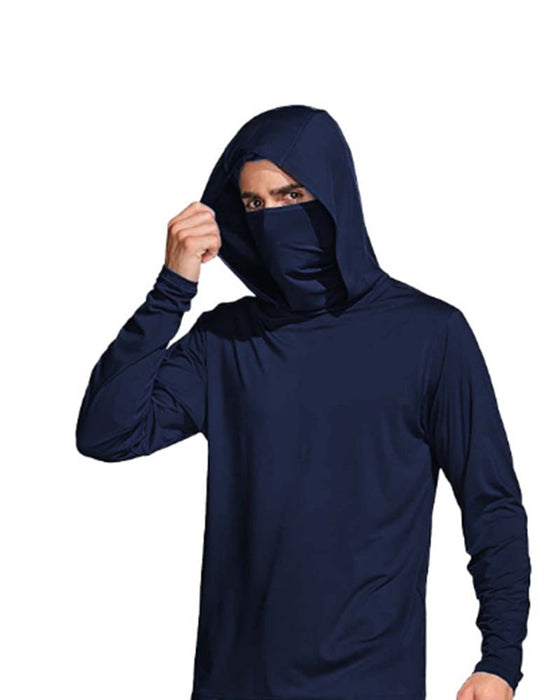 Heren Hoodies Geventileerd Snel Drogend Hoodie Zon