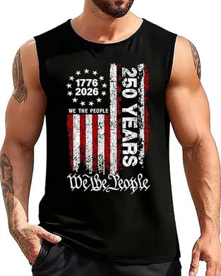 Heren Tanktop Casual Mouwloos
