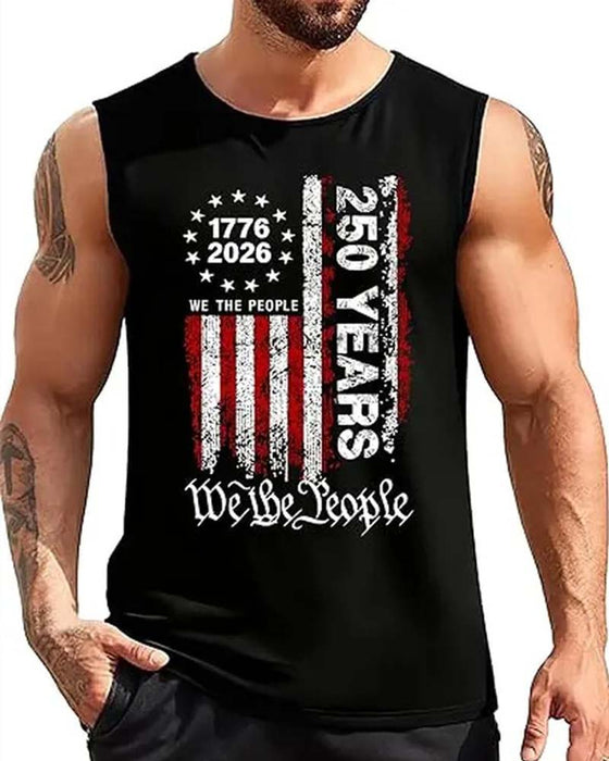 Heren Tanktop Casual Mouwloos