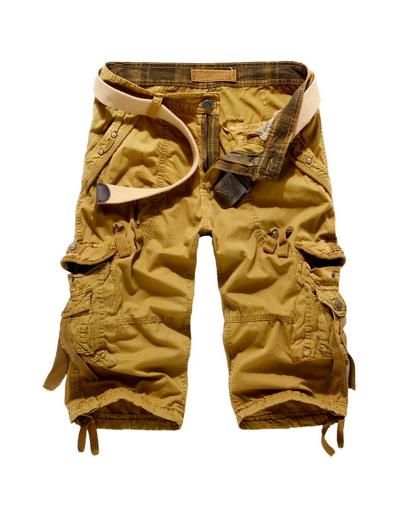 Shorts Meerdere Zakken Casual Cargo Vijf Minuten