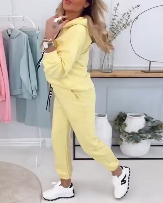 Tweedelig Pak Street Style Trui Sport