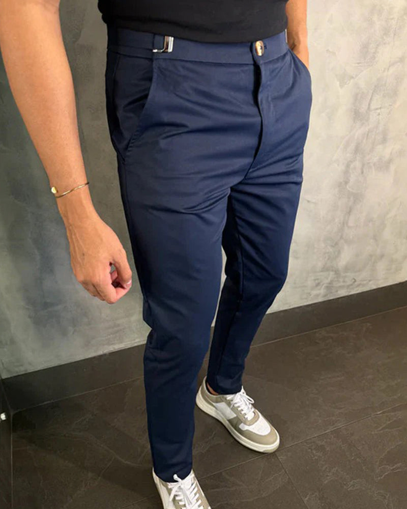 Broek Heren Stretch Slim Fit