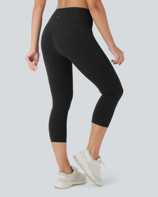 Leggings Hoge Taille Zeven-Achtste Vormgevende Yoga