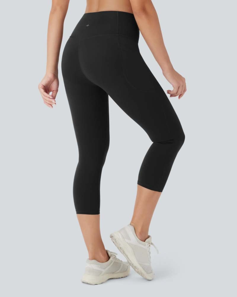Leggings Hoge Taille Zeven-Achtste Vormgevende Yoga