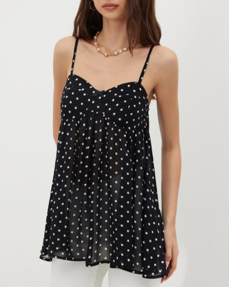 Cami Top Casual Mouwloos