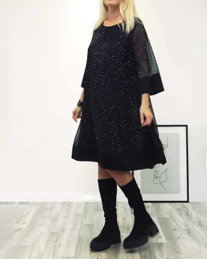 Glanzende Los Maasjurk