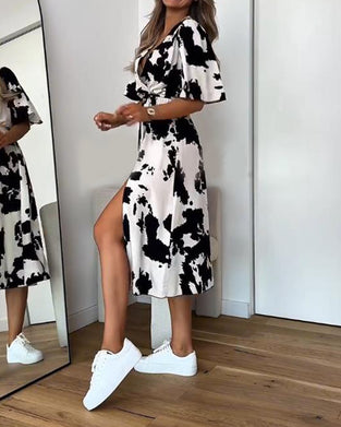 Jurk Modieus Sexy Split