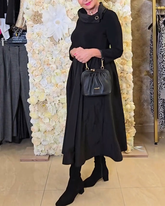 Jurk Fashionable Street Effen A-lijn