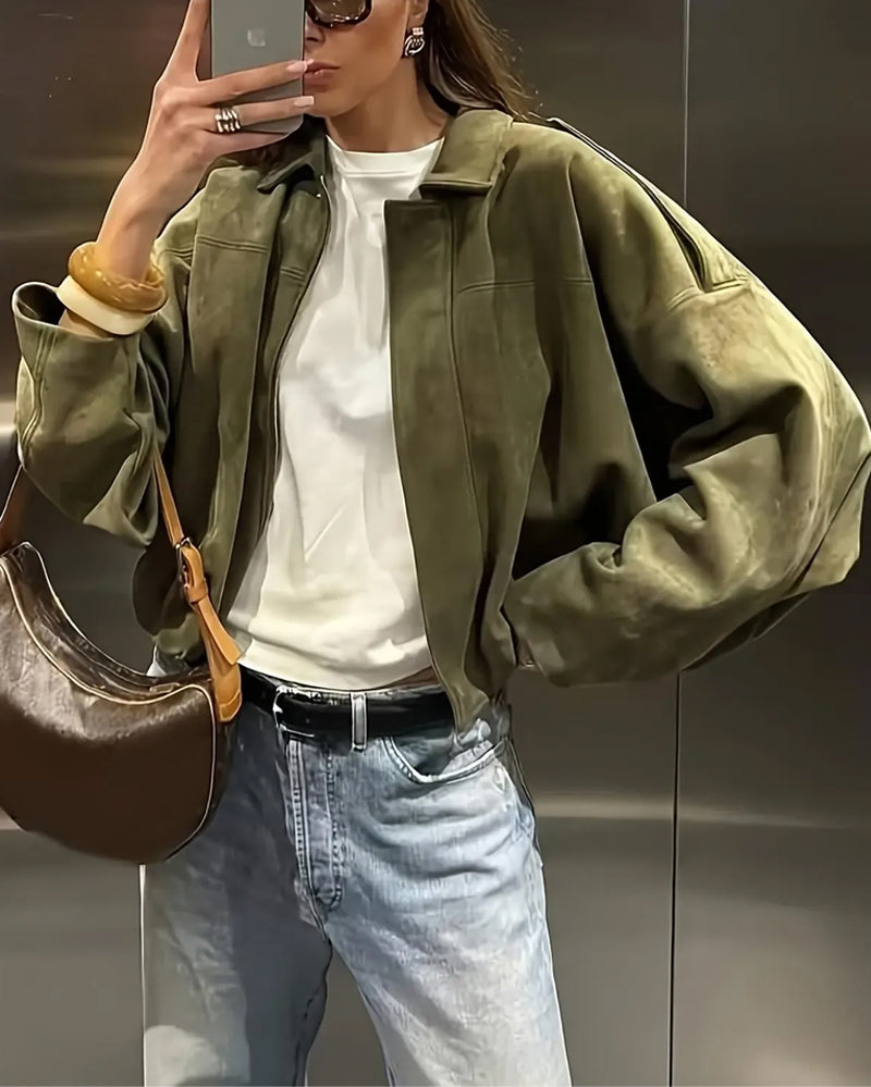 Jas Mode Suède Rever