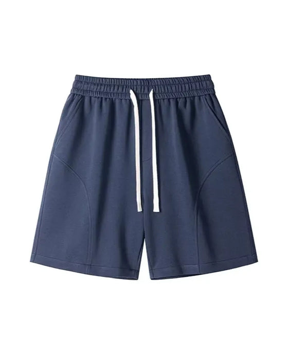 Shorts Casual Rechte Pijp Trekkoord Bermuda