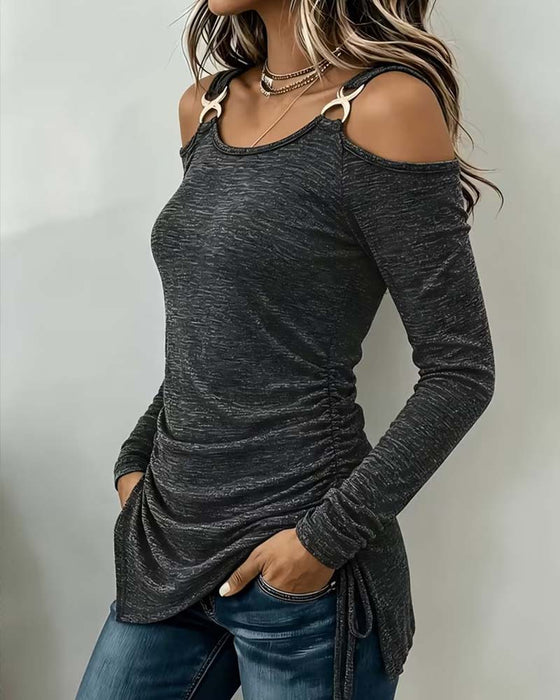 Top Camisole Onregelmatig Casual