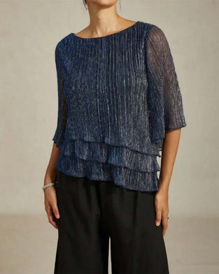 Stijlvol Shirt Met Ronde Hals