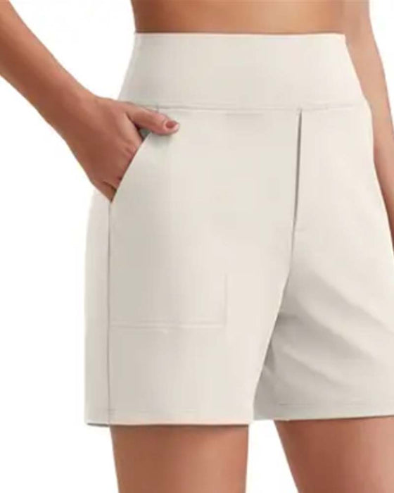 Shorts Hoge Taille Sportief Hardlopen