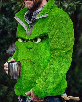 Heren Casual Fun Kerst Print Sweatshirt