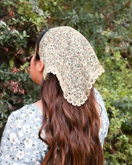 Kleine Driehoekige Bloemensjaal