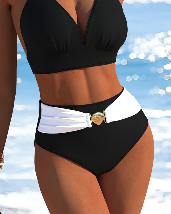 Bikini Dubbele String Halsband Designer