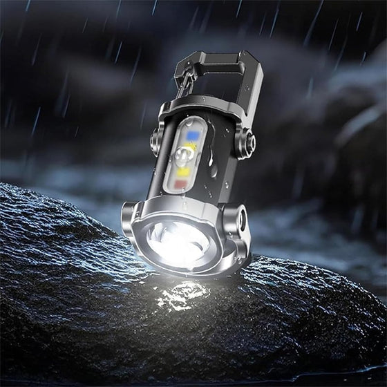 Oplaadbare Mini Zaklamp Sleutelhanger
