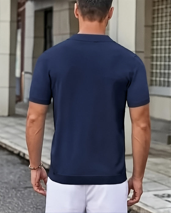 Shirts Opengewerkt Brei Knoop