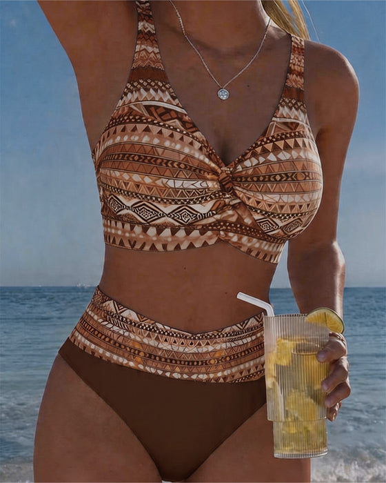 Bikini Geometrisch Tweedelig