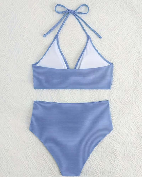 Bikini Halter Hoge Taille