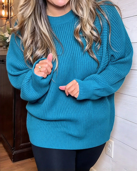Pullover Stijlvol Vleermuismouw