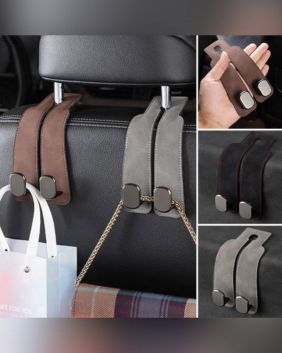 Suede Leren Auto Stoel Haak