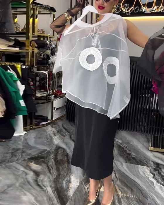 Blouse Mesh Bedekken