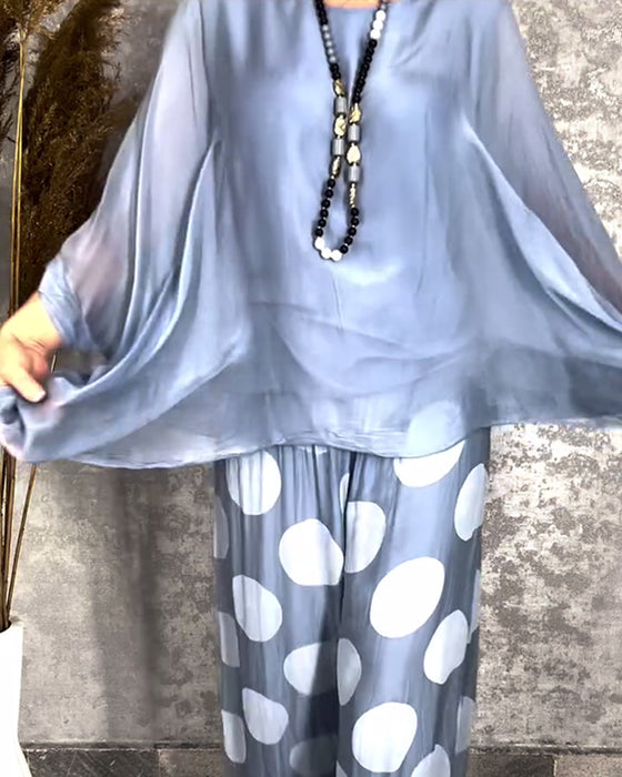 Stel Temperament Casual Stijl Tweedelig