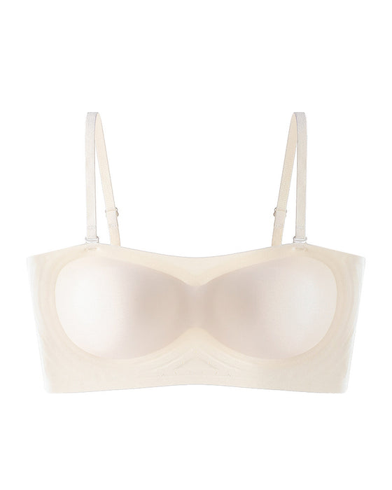 Comfortabele Strapless Bh In Effen Kleur